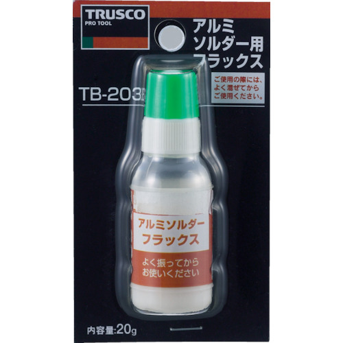 【TRUSCO】ＴＲＵＳＣＯ　アルミソルダー用フラックス　２０ｇ